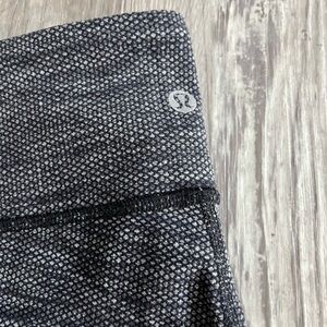 lululemon athletica Heathered Black and Gray Leggings
